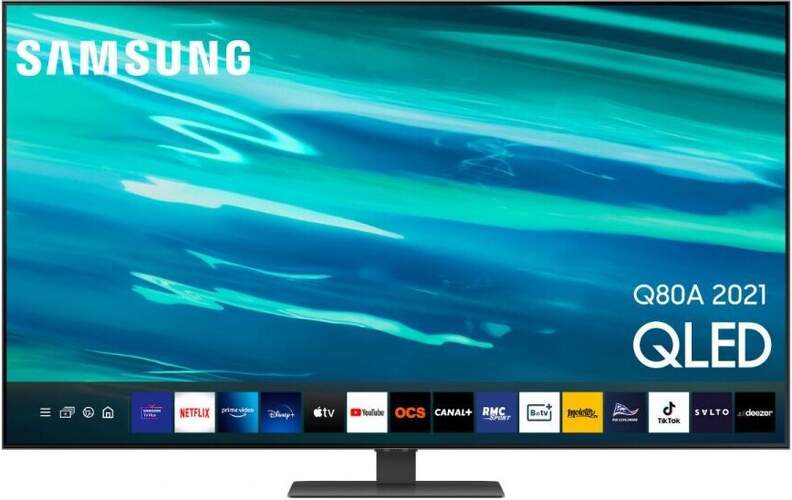 TV Samsung 75" QLED QE75Q80A