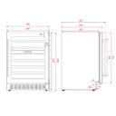 VINOTECA TEKA RVU20046 46 BOTELLAS 113600008