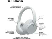 AURICULARES SONY WHCH720NP BT NOISE CANCELLING ROS
