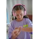 AURICULARES DCU INFANTILES DIADEMA CABLE ROSA