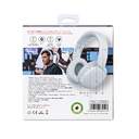 AURICULARES DCU BLUETOOTH DIADEMA   JACK BLANCO