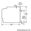 Horno Pirolítico Balay 3HB5879N7 HORNO BALAY 3HB5879N7 71L MF DSP PIRO CRIS NEGRO