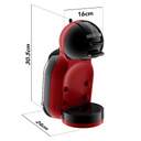 CAFET. KRUPS MINI ME KP12BH DOLCE GUSTO ROJA