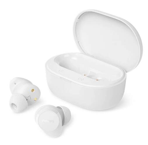 AURICULARES PHILIPS TAT1300WT BT TWS 24H BLANCO