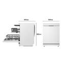 Lavavajillas LG DF375HWS LVJ. LG DF375HWS 10P QUADWASH 3%%%#170;B 43DB BCO