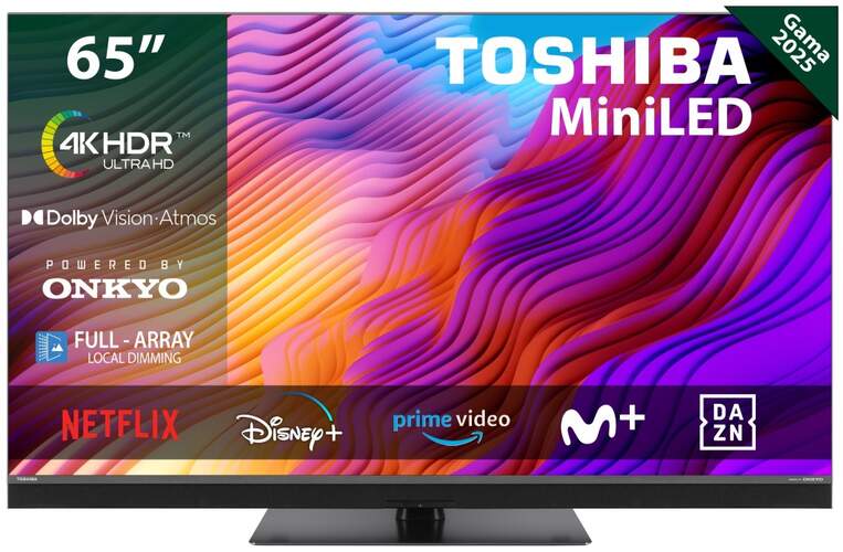 TV Toshiba 65" MiniLED 65MG8F63DG