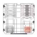 LVJ. HOOVER HF5B2S1PX 10P 15C 3%%%#170;B 42DB INOX