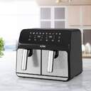 FREIDORA AIRE SOLAC FA1520 4 4L DOBLE 1700W