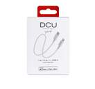 CABLE DCU LIGHTNING a USB C 1M BLANCO