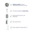 BATID. JATA JEBT1818 700W S/A PIE INOX 600ML