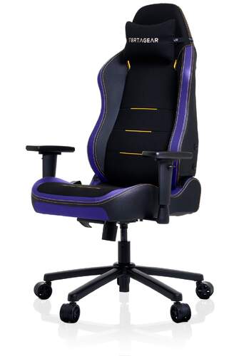 Silla Gaming Vertagear SL3800 Hygennx Negra y morada