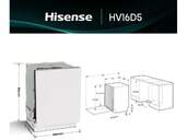 LVJ. HISENSE HV16D5 3%%%#170;B 16SERV INTEGRABLE  