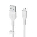CABLE BELKIN LIGHTNING a USB A 1M CAR.RAPIDA WHITE