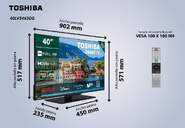 TV TOSHIBA 40%%%quot; 40LV3463DG FHD SMART TV PEANA