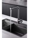 GRIFO COCINA IMEX GCE006BGM MALTA BLACK GUN METAL