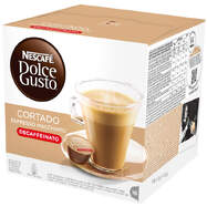 C&aacute;psulas Dolce Gusto Cortado Descafeinado