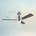 VENTILADOR TECHO CECOTEC 4850 DC STEEL 122CM 5837