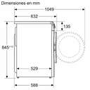 LVD. BOSCH WGG254ZXES 10K 1400R INOX