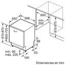 LVJ. BALAY 3VF5630NA D NEGRO INTEGRABLE 3%%%#170; BANDEJA