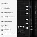 TV HISENSE 85%%%quot; 85E8S UHD MINILED SMART TV 144HZ