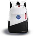 MOCHILA NASA BAG05-W BASICA BLANCA