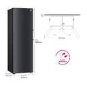 CONG.VER LG GFM61MCCSF 186x60 NF NEGRO