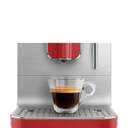 CAFET. SMEG 50%%%#39;STYLE ROJA SUPERAUTOMATICA