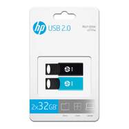Pack 2 Memorias USB HP V212W 32GB
