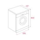 LVD. TEKA WMK40740SS 7K 1200R DSP INOX 113910017