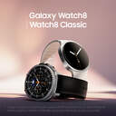 SMARTWATCH SAMSUNG GALAXY WATCH 8 40MM LTE SILVER