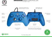 MANDO XBOX POWER A ENHANCED WIRED BLUE X/S