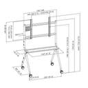 SOPORTE TV VOGEL%%%#39;S T1011 TROLLEY RUEDAS