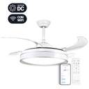 VENTILADOR TECHO U.BLUE HABOB 7042WD RETRACT DC.WI