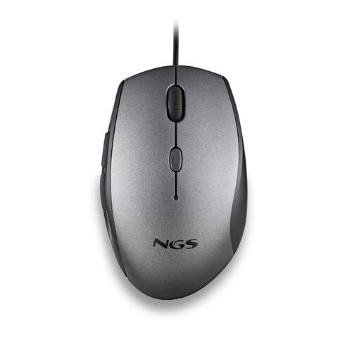 Rat&oacute;n NGS Silent Mouse Mothgray