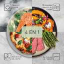 MICR. PANASONIC NNCS88LBEPG 4EN1 VAPOR CONVEC 31L