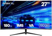 MONITOR NILOX 27%%%quot; CURVO NXM27FHD18001 180HZ 1MS DP