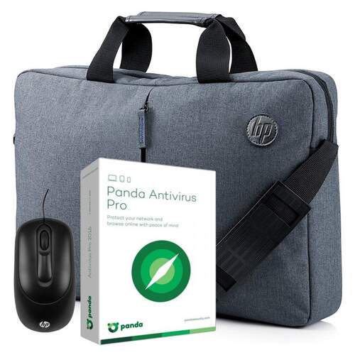 Pack Ratón + Maletín + Antivirus Panda Portátil HP