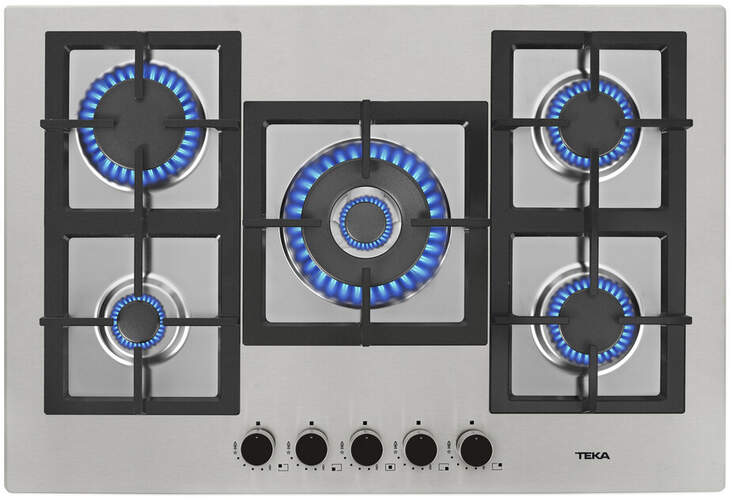 Placa Gas Teka EFX 70.1 5G AI AL DR CI 112610049