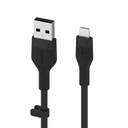 CABLE BELKIN LIGHTNING a USB A 1M CAR.RAPIDA BLACK