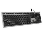 TECLADO SUBBLIM ERGO KEYS FLAT HQ GREY