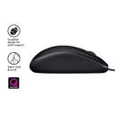 RATON LOGITECH B110 SILENT OPTICO USB NEGRO