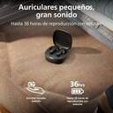AURICULARES PHILIPS TAT2200BK/00 TWS ANC 36H NEGRO