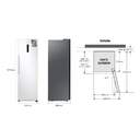 FRI. SAMSUNG RR39M7565WW/ES 185x60 1P NF BCO DSP