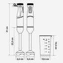 BATID. U.BLUE TWISTY 7230XL 2300W DC XL INOX S/A