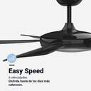 VENTILADOR TECHO U.BLUE IBE 106C DC LED SILENCIOSO