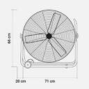 CIRCULADOR U.BLUE ASTUN 3016 160W 61CMS