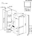 FRICOM. ELECTROLUX LNN3CE18S 178x56 NF DSP INT