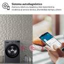 LVD. LG F4WR5009A6M 9K 1400R INOX GRAFITO STEAM