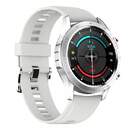 SMARTWATCH DCU ELEGANCE 2 CORREAS BLANCA/PIEL NEGR