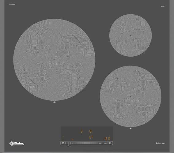 Placa Inducción Balay 3EB965AH